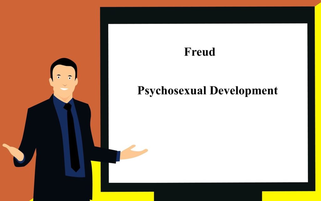 프로이드의 정신역동 이론 중에서 정신성적 발달 이론에 대한 설명. 