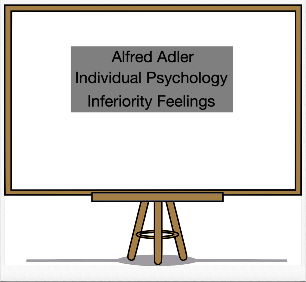 신프로이드 정신분석학자 중의 한 명인 알프레드 아들러 (Alfred Adler)의 개인 심리학과 열등감에 대한 설명.